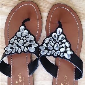 Black Kate Spade Sandals
